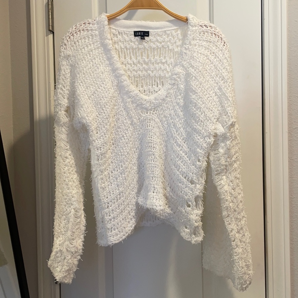 White sweater